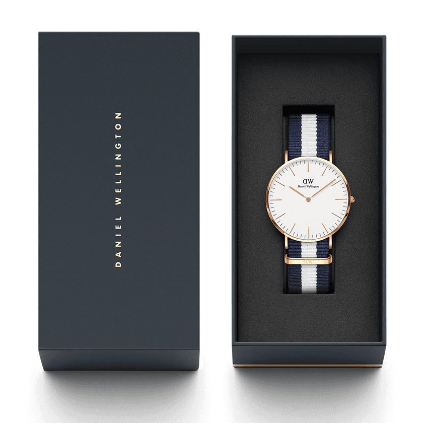 Orologio Uomo Daniel Wellington Classic Glasgow Gold 40mm, cod. DW00100004
