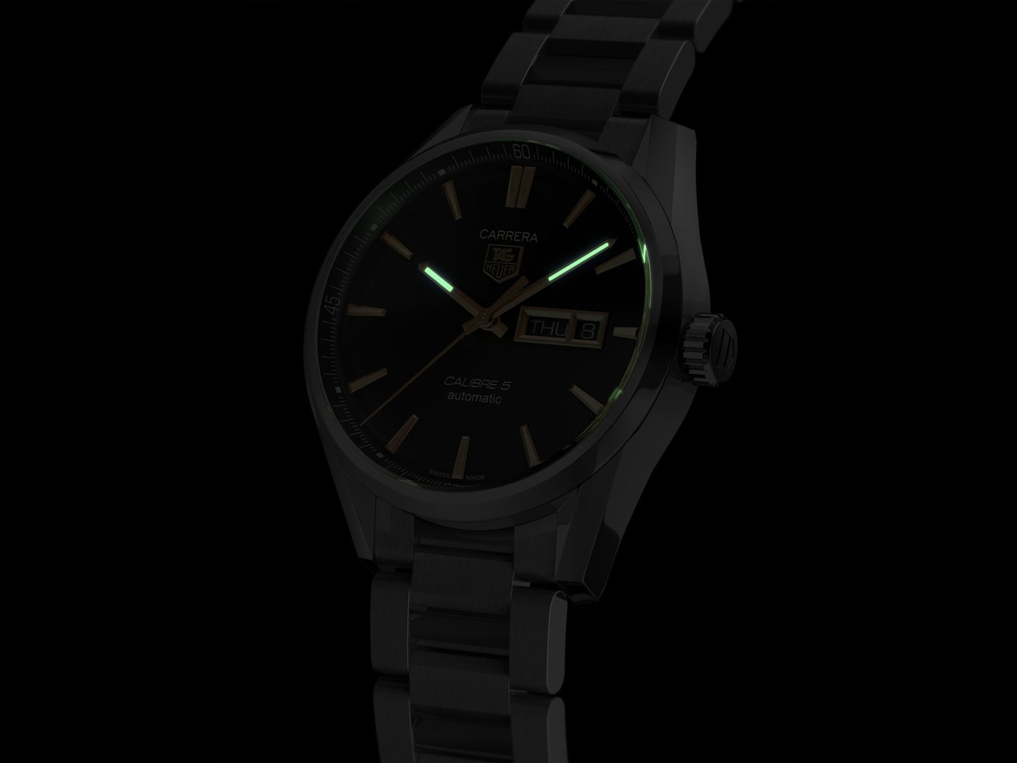 Orologio Uomo Tag Heuer Carrera Calibre 5, cod. WAR201C.BA0723