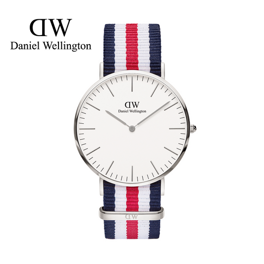 Orologio Uomo Daniel Wellington Classic Canterbury Silver 40mm, cod. DW00100016