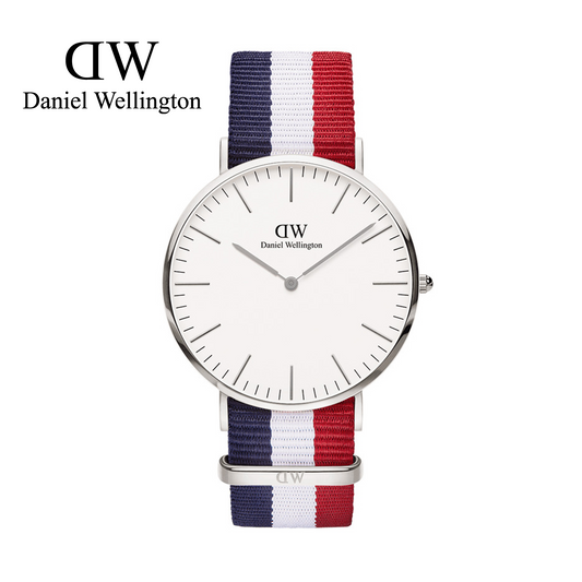 Orologio Uomo Daniel Wellington Classic Cambridge Silver 40mm, cod. DW00100017