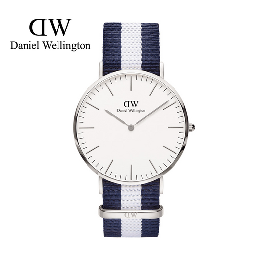 Orologio Uomo Daniel Wellington Classic Glasgow Silver 40mm, cod. DW00100018