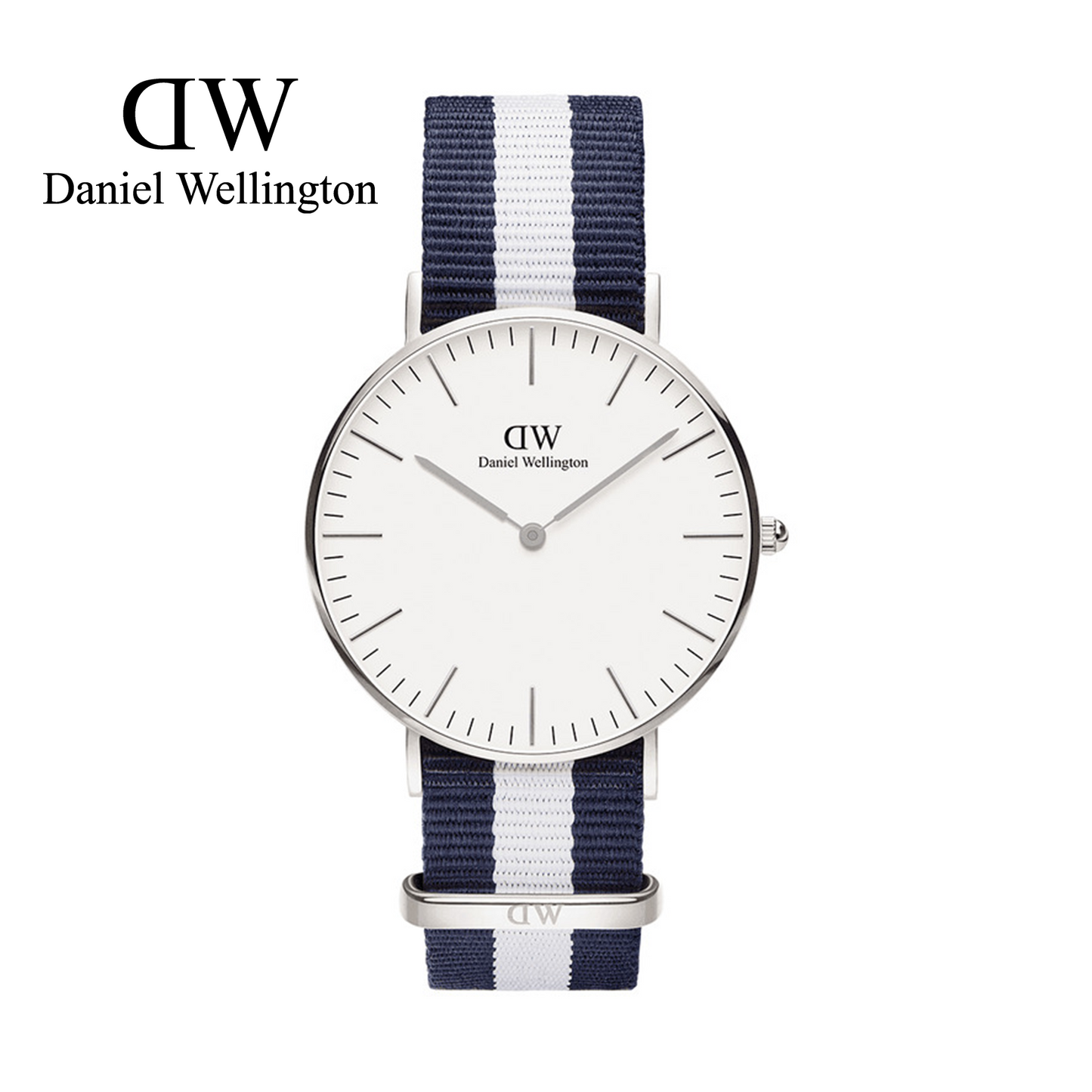 Orologio Donna Daniel Wellington Classic Glasgow Silver 36mm, cod. DW00100047