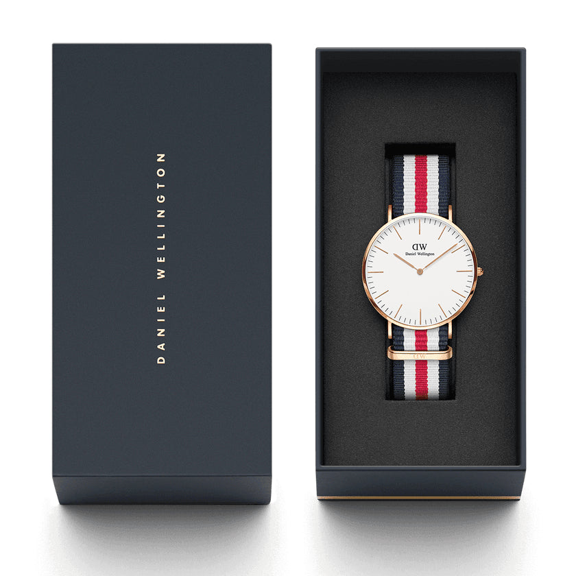 Orologio Uomo Daniel Wellington Classic Canterbury Gold 40mm, cod. DW00100002