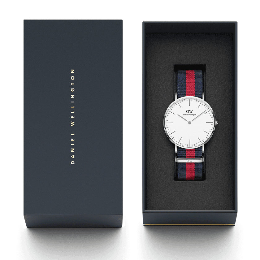 Orologio Uomo Daniel Wellington Classic Oxford Silver 40mm, cod. DW00100015