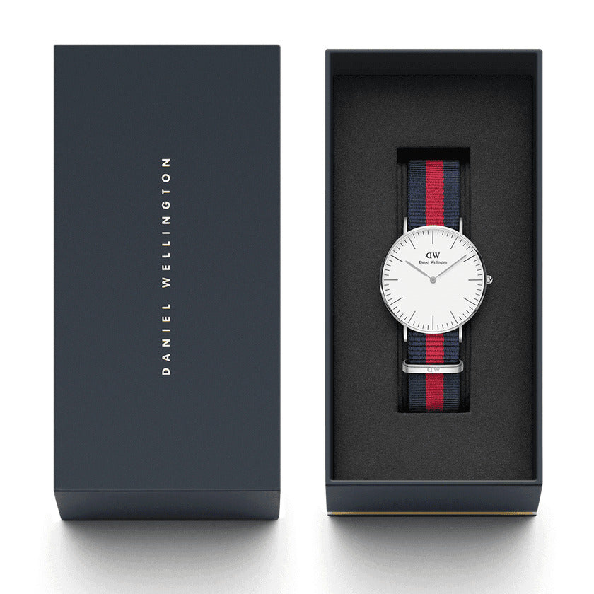 Orologio Donna Daniel Wellington Classic Oxford Silver 36mm, cod. DW00100046