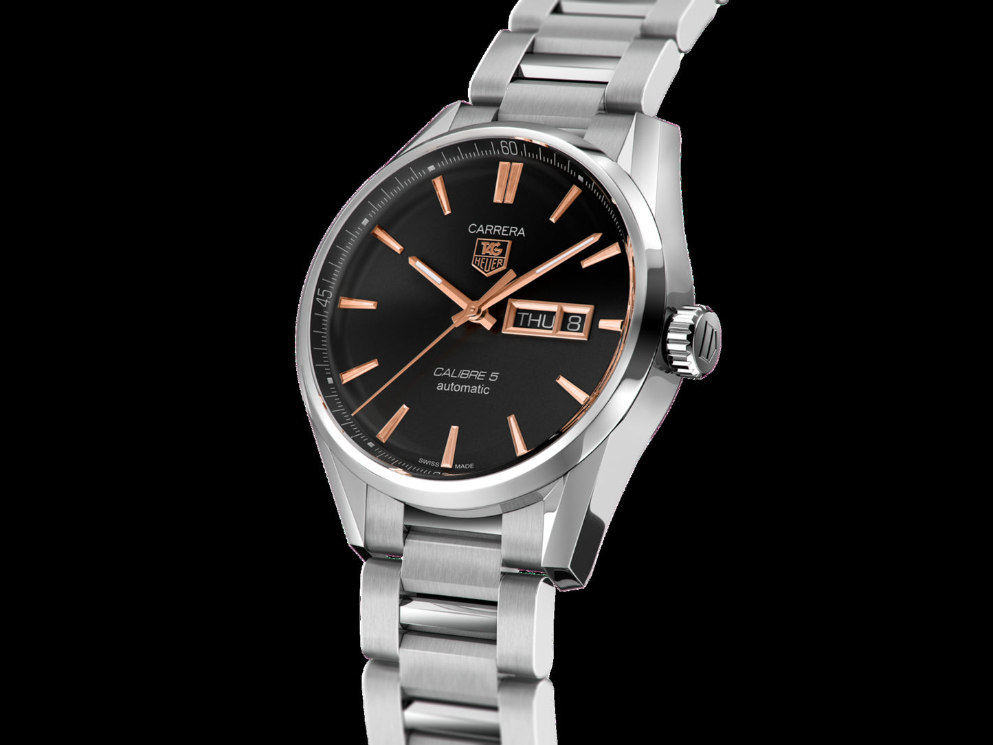 Orologio Uomo Tag Heuer Carrera Calibre 5, cod. WAR201C.BA0723